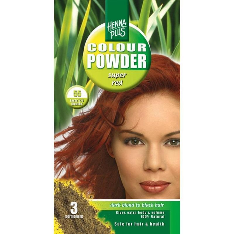 HENNAPLUS Colour Powder super red 55