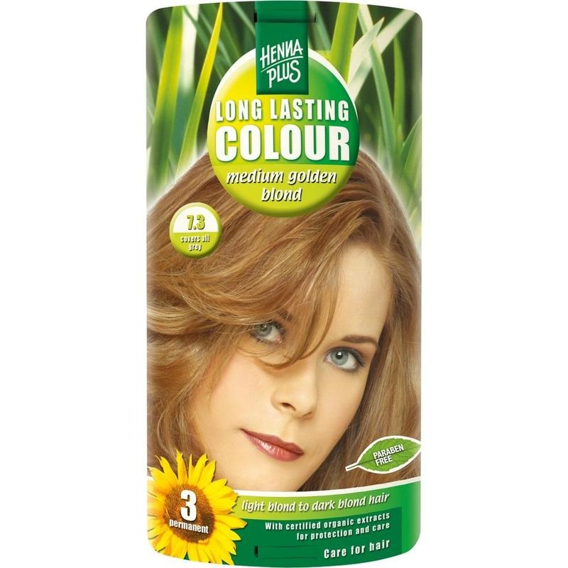 HENNAPLUS Long Lasting medium golden blond 7,3
