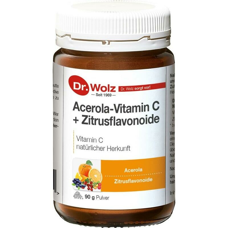 VITAMIN C+BIOFLAVONOIDE Dr.Wolz Pulver
