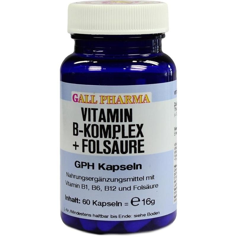 VITAMIN B KOMPLEX+Folsäure Kapseln