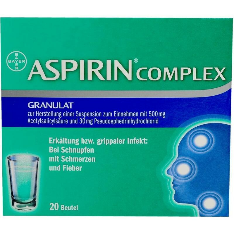 ASPIRIN Complex Btl.m.Gran.z.Herst.e.Susp.z.Einn.