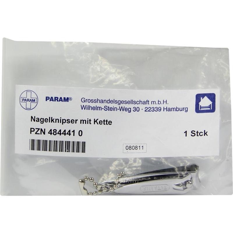 NAGELKNIPSER mit Kette