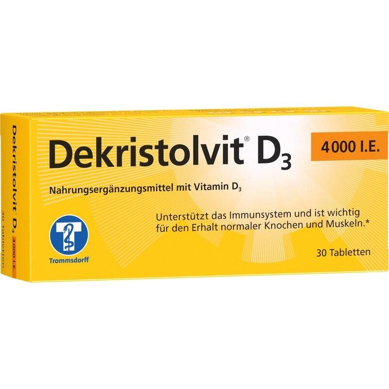 DEKRISTOLVIT D3 4000 I.E. Tabletten