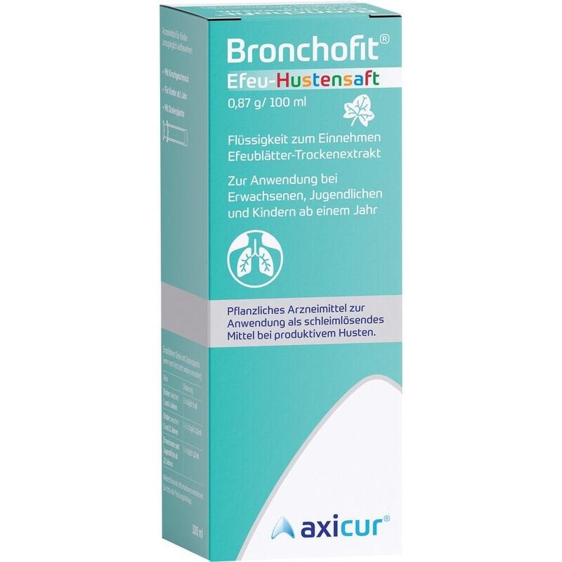BRONCHOFIT Efeu-Hustensaft 0,87 g/100 ml FLE