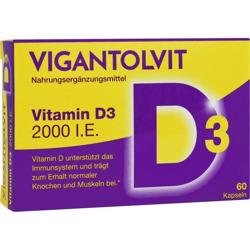 VIGANTOLVIT 2000 I.E. Vitamin D3 Weichkapseln