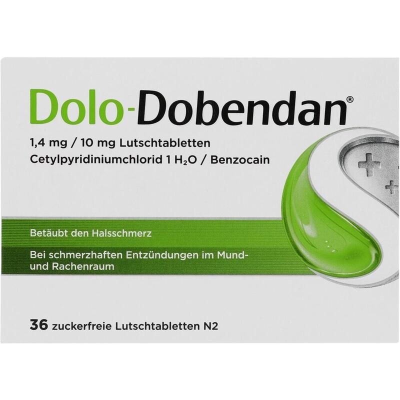 DOLO-DOBENDAN 1,4 mg/10 mg Lutschtabletten