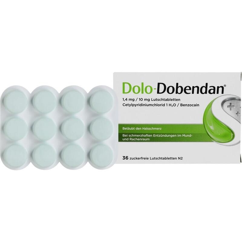 DOLO-DOBENDAN 1,4 mg/10 mg Lutschtabletten