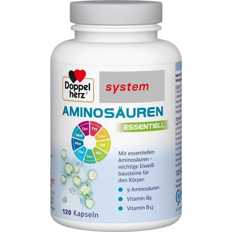 DOPPELHERZ Aminosäuren essentiell system Kapseln