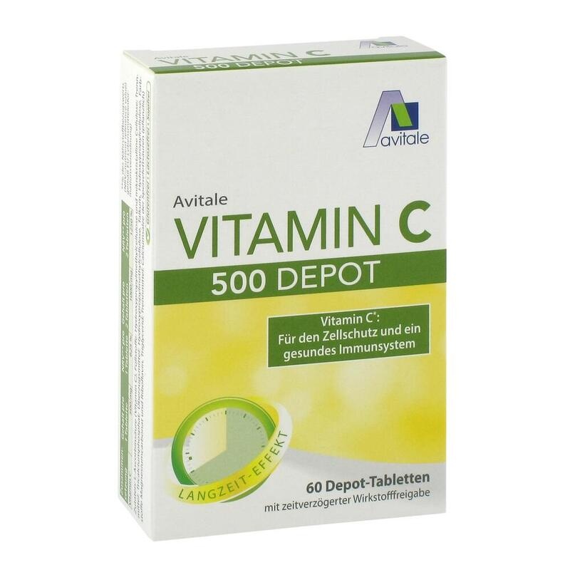 VITAMIN C 500 mg Depot Tabletten