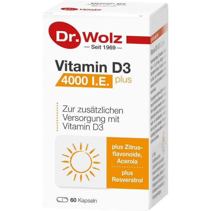 VITAMIN D3 4000 I.E. plus Kapseln