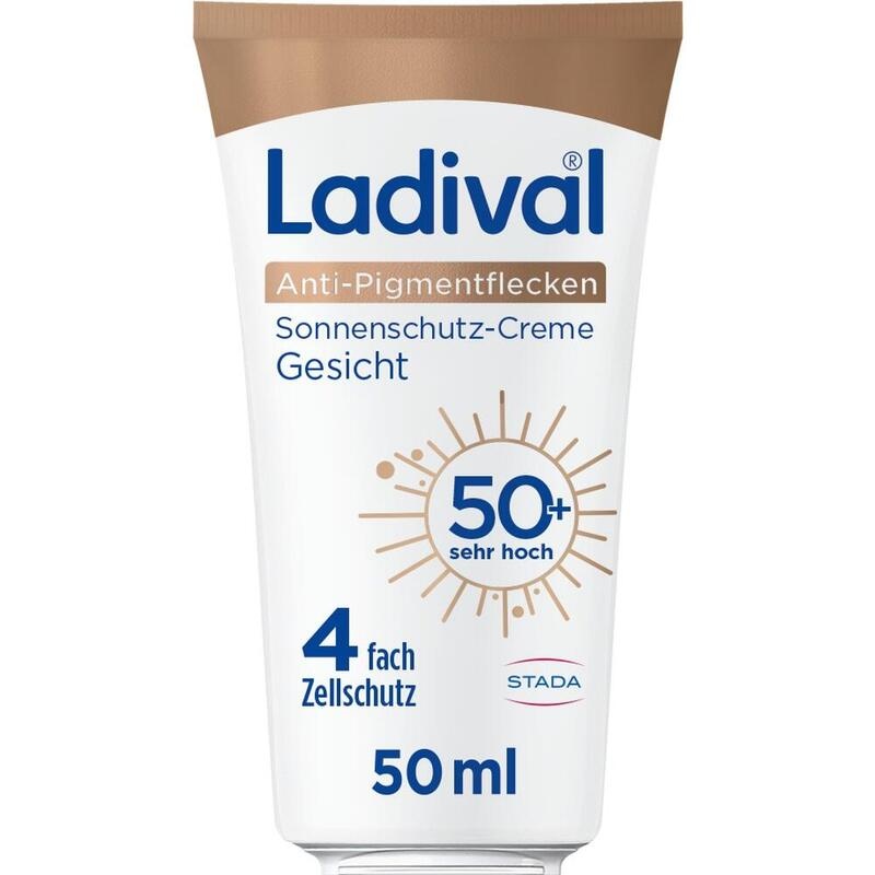 LADIVAL Anti-Pigmentflecken Creme Gesicht LSF 50+