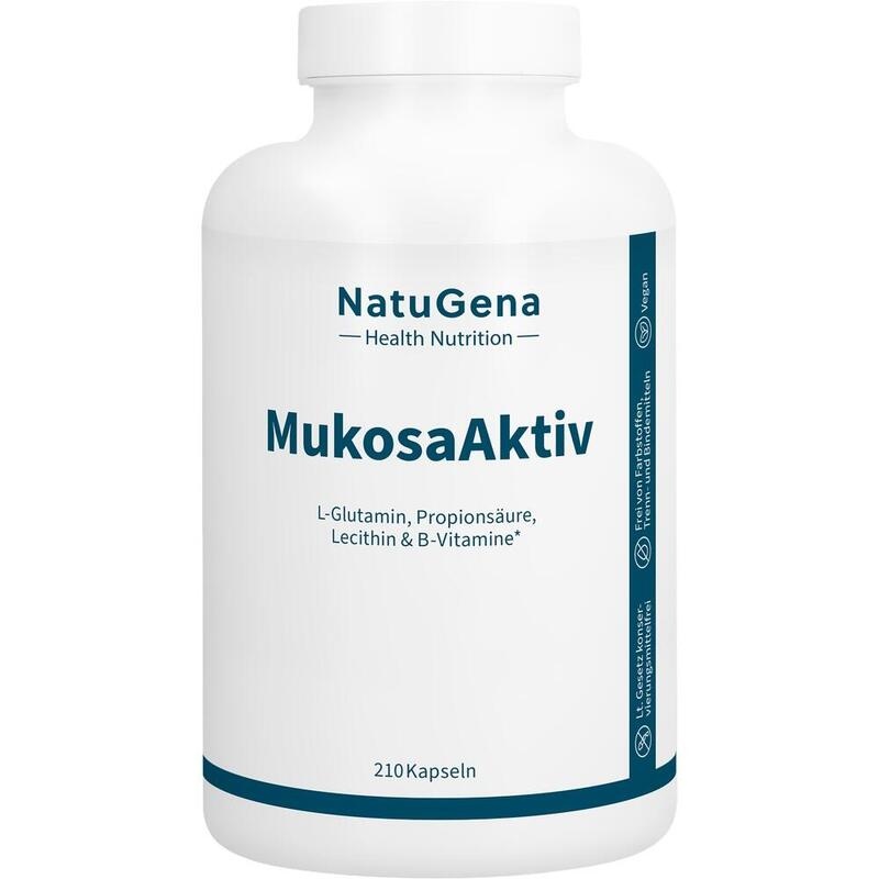 MUKOSAAktiv L-Glutamin+Propionsäure Kapseln